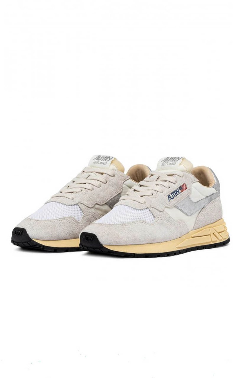 Autry Sneakers White Silver Wit