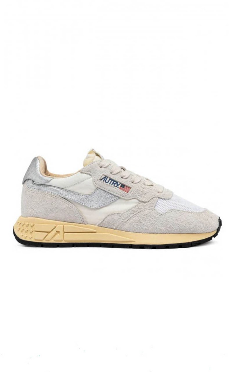 Autry Sneakers White Silver Wit