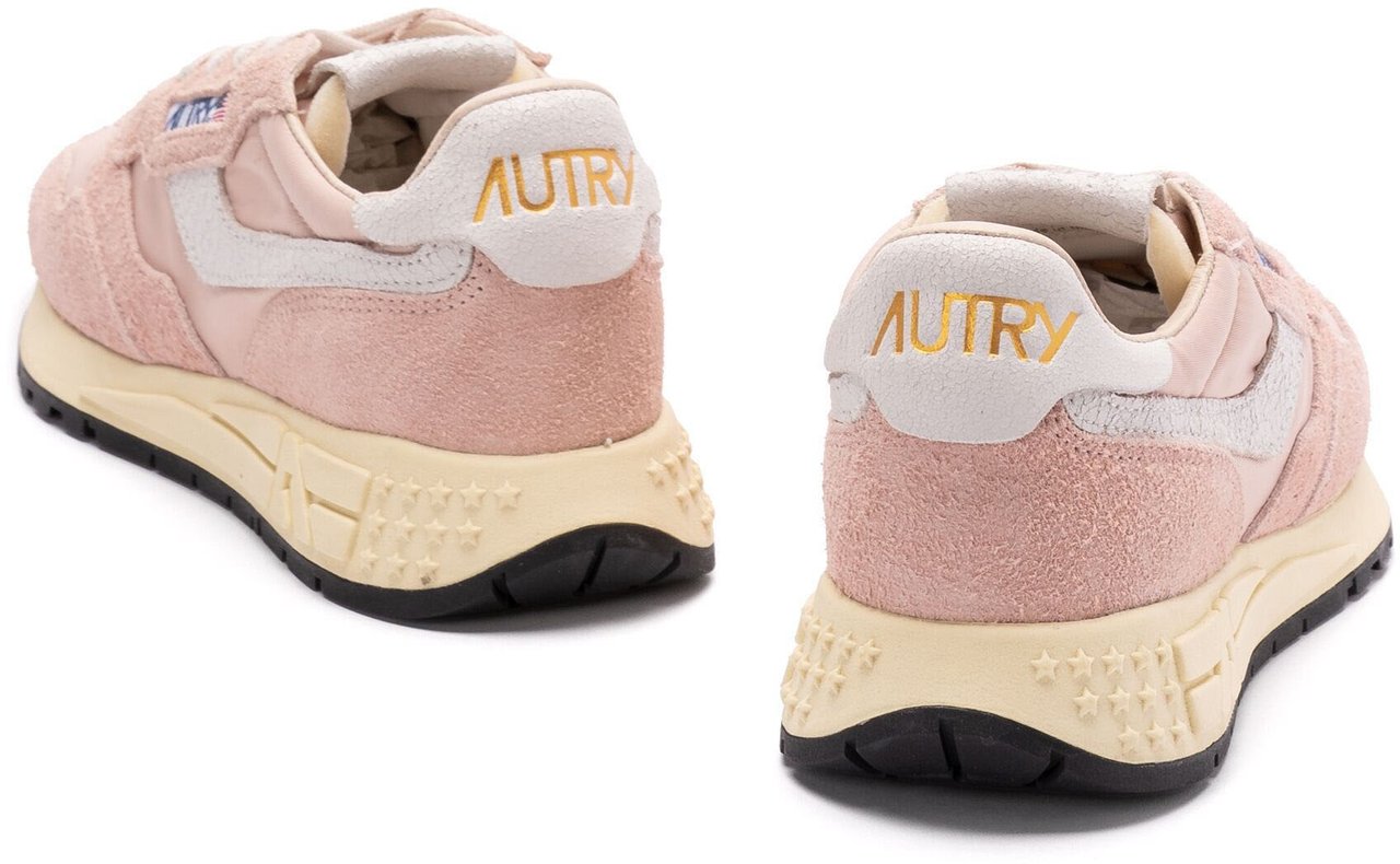 Autry Sneakers White/Powder Roze