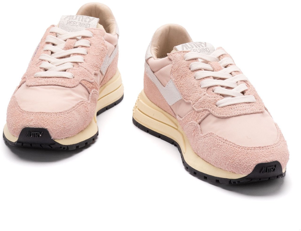 Autry Sneakers White/Powder Roze