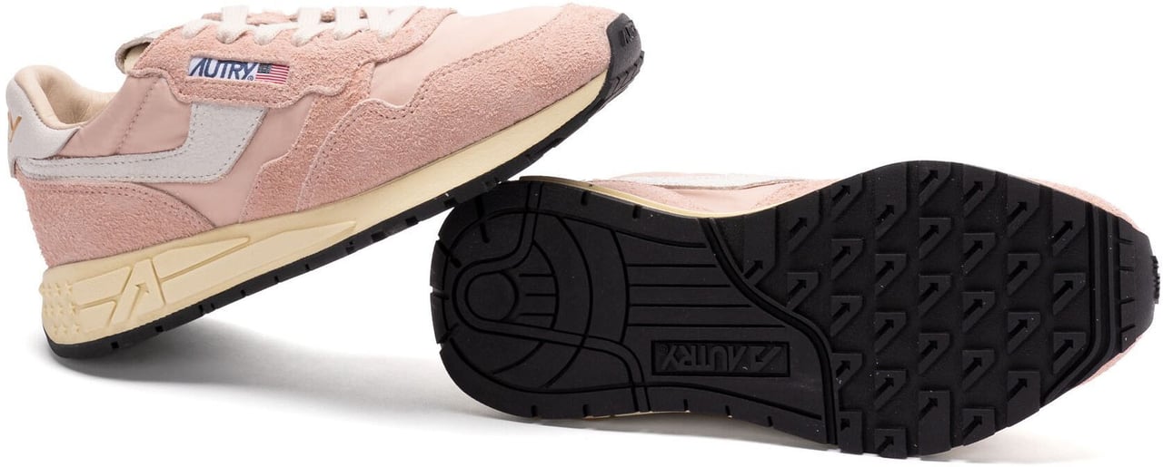 Autry Sneakers White/Powder Roze