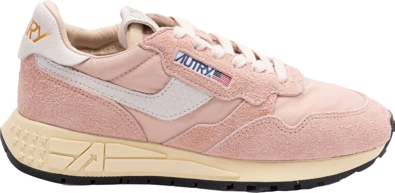 Autry Sneakers White/Powder Roze