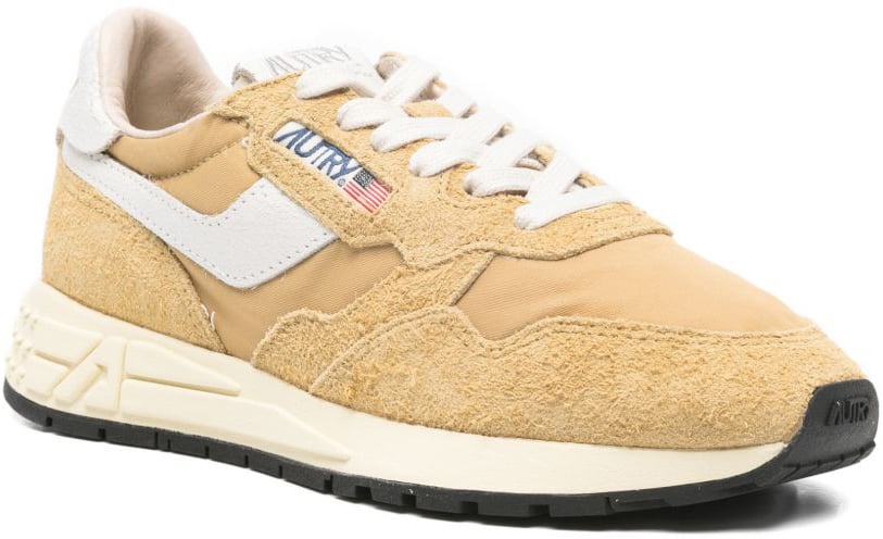 Autry Sneakers Mustard Geel