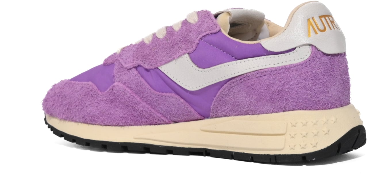 Autry Sneakers Nylon/Crack Wht/Dberry Paars