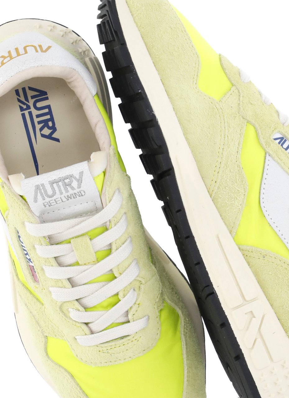 Autry Sneakers Yellow Geel