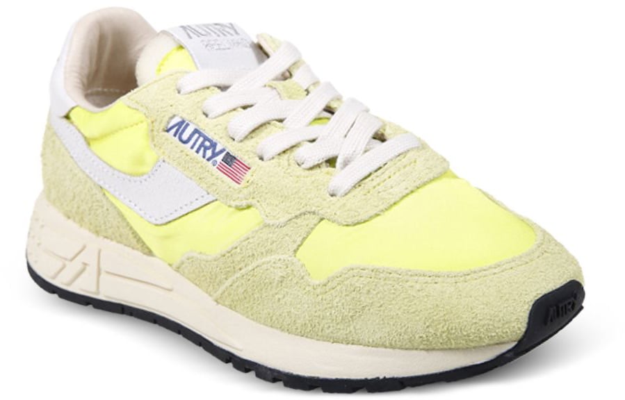 Autry Sneakers Yellow Geel