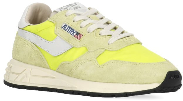 Autry Sneakers Yellow Geel