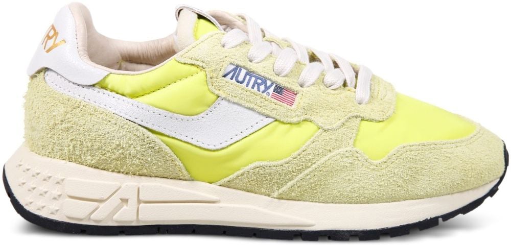 Autry Sneakers Yellow Geel
