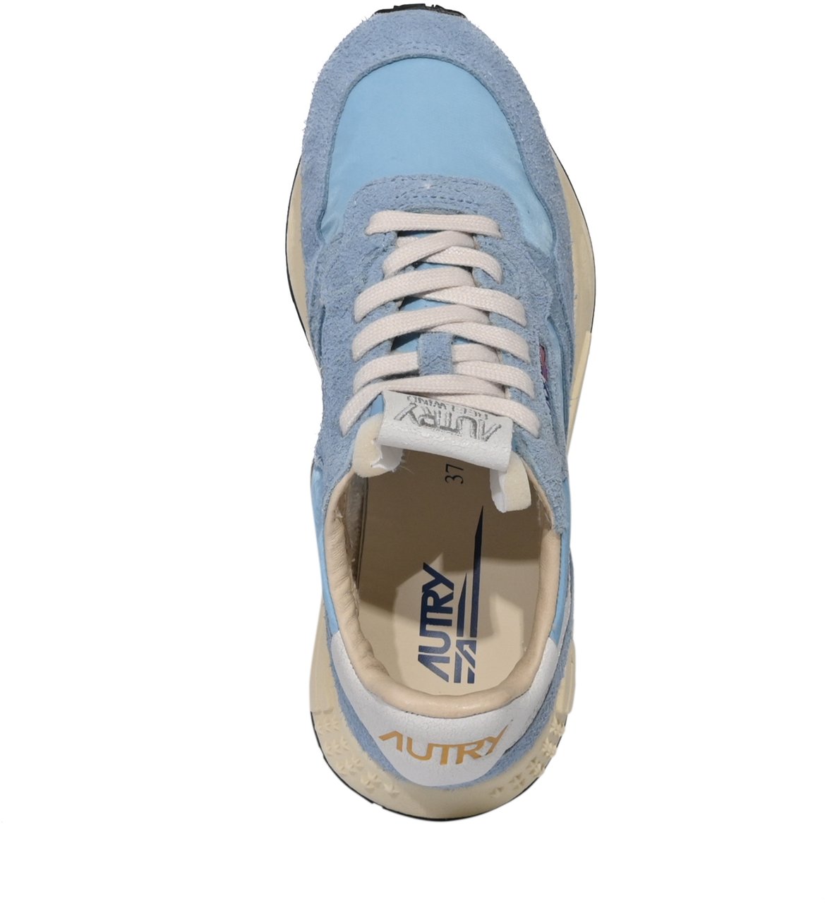 Autry Sneakers Nylon/Crack Wht/Forget Lichtblauw