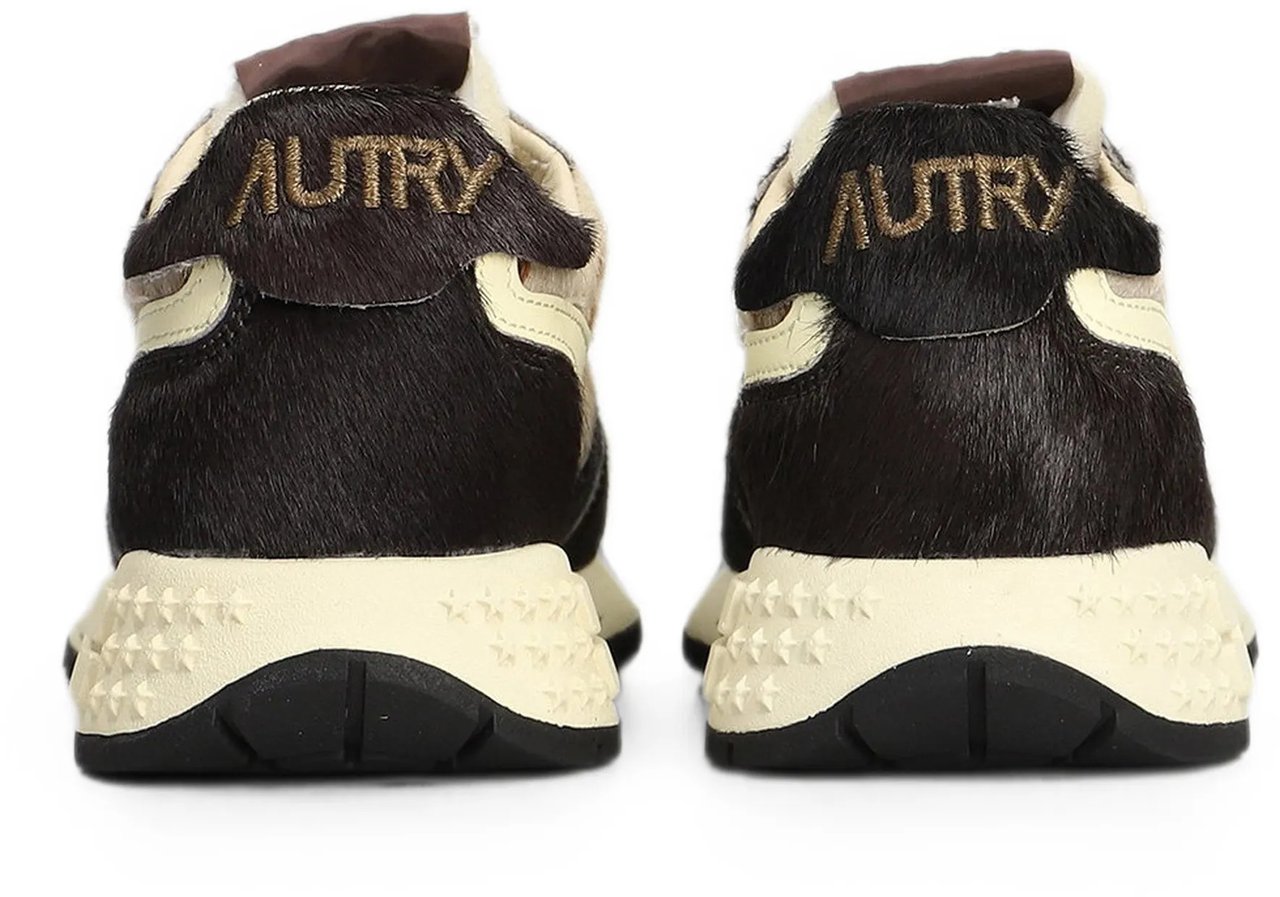 Autry Sneakers Ponymix/Lea Cow/Brown Bruin