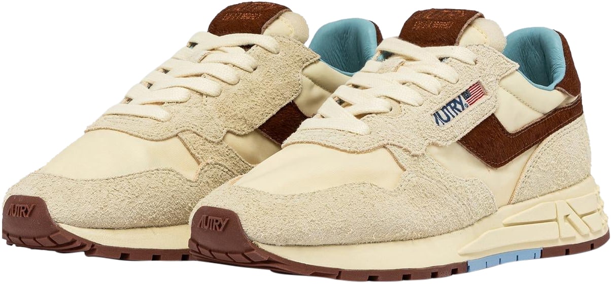 Autry Dames Reelwind Low Wom Beige