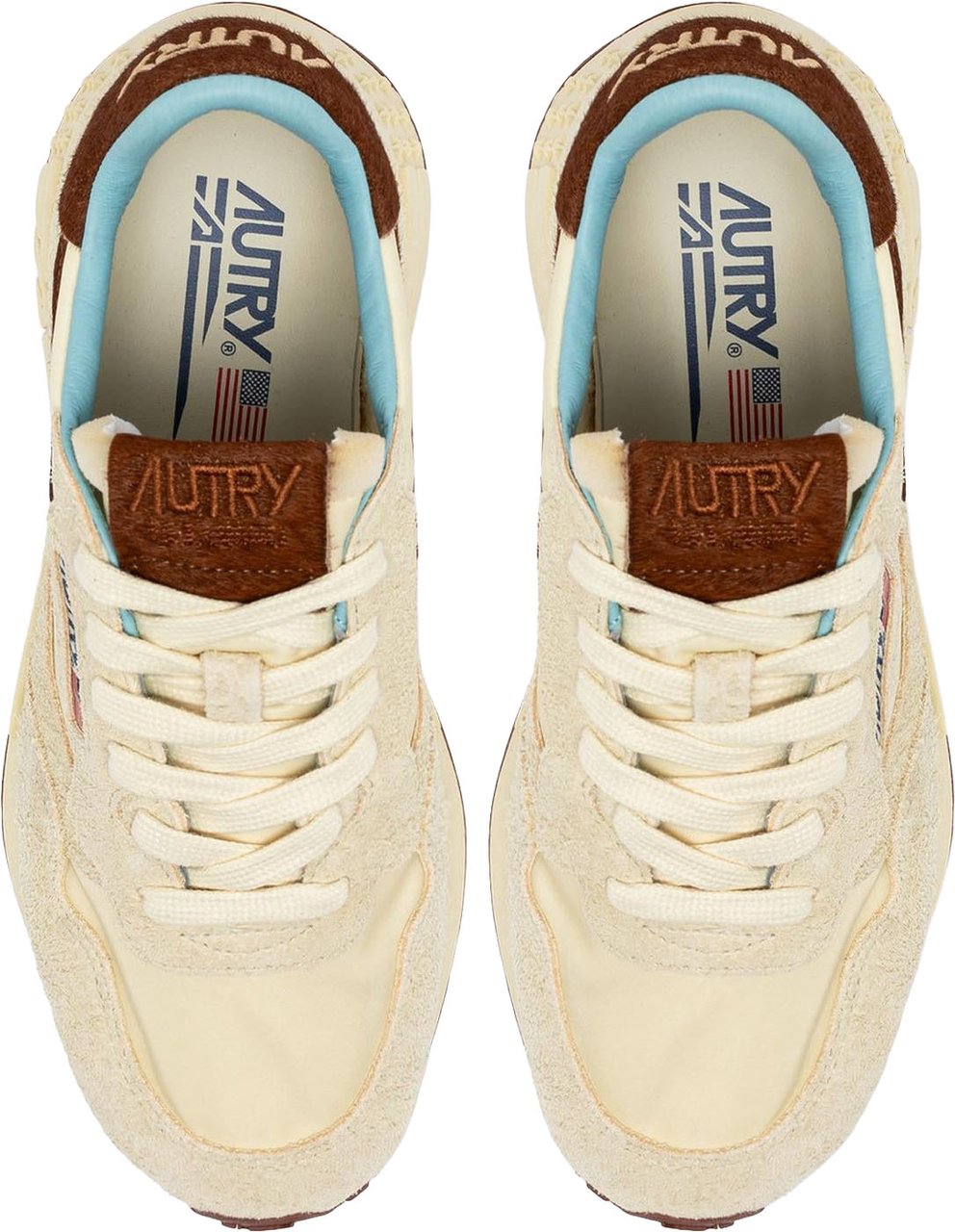 Autry Dames Reelwind Sneaker Beige Beige