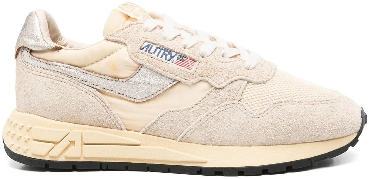 Autry Sneakers Ecruplatin Zilver