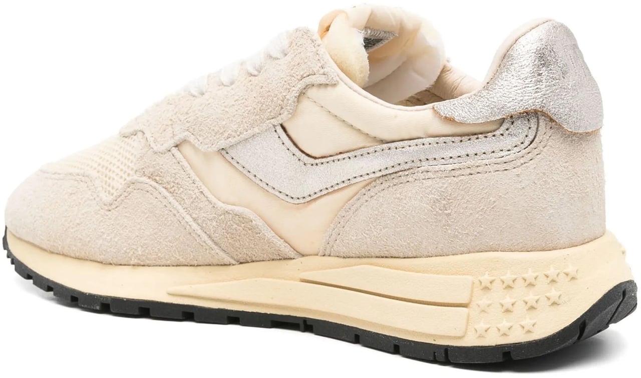 Autry Sneakers Ecru/Platin Wit