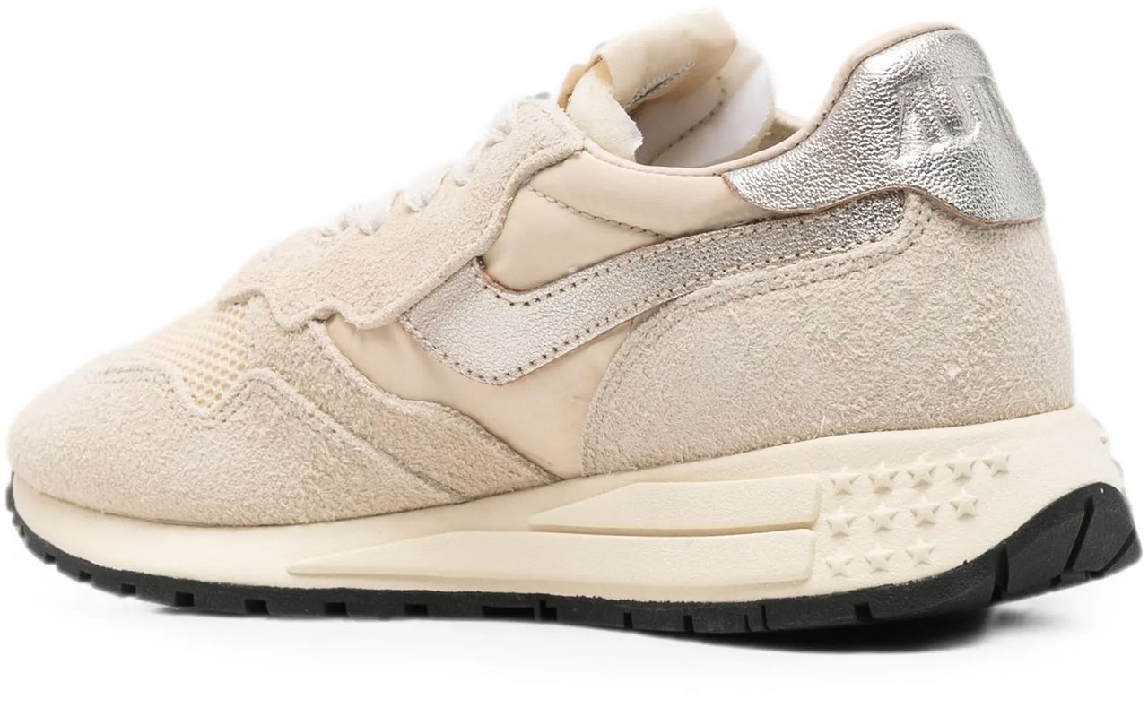 Autry Sneakers Ecru/Plat Wit
