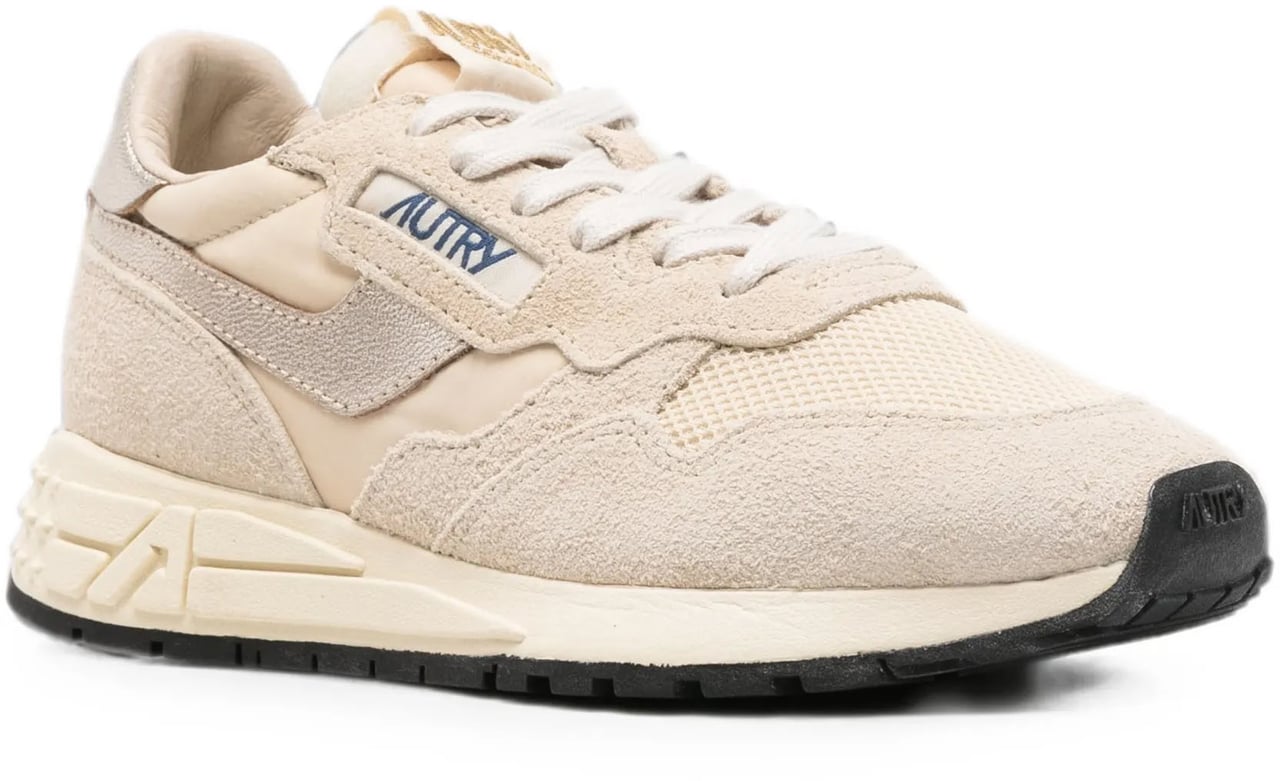 Autry Sneakers Ecru/Plat Wit