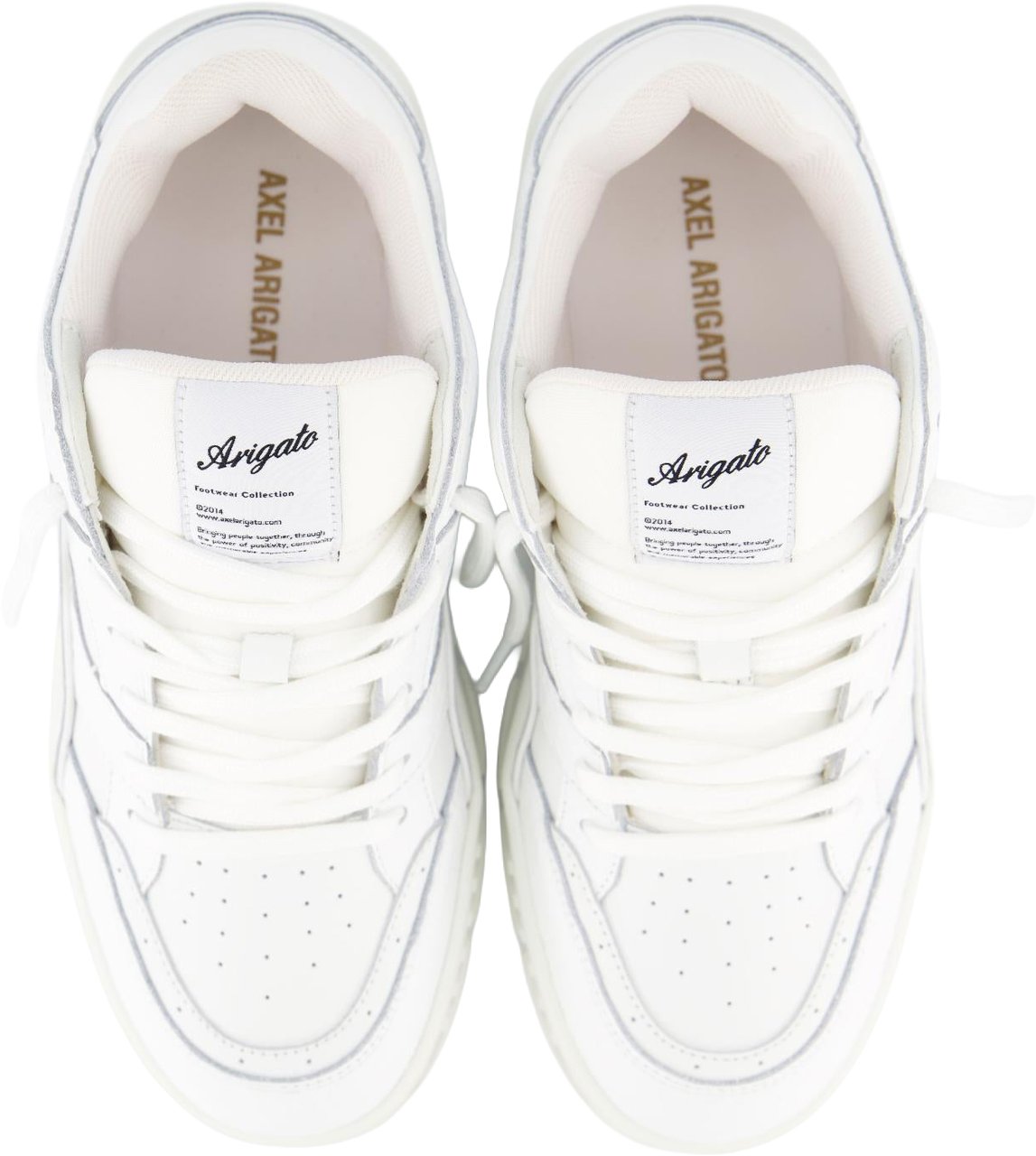 Axel Arigato Heren Area Lo Sneaker Wit Wit