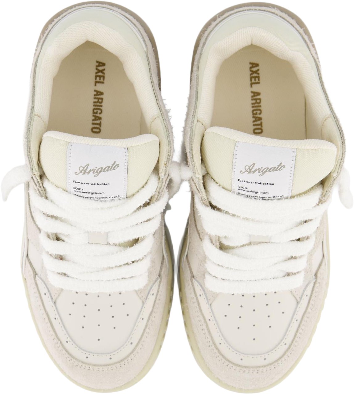 Axel Arigato Dames Area Lo Fluffy sneaker Beige Beige