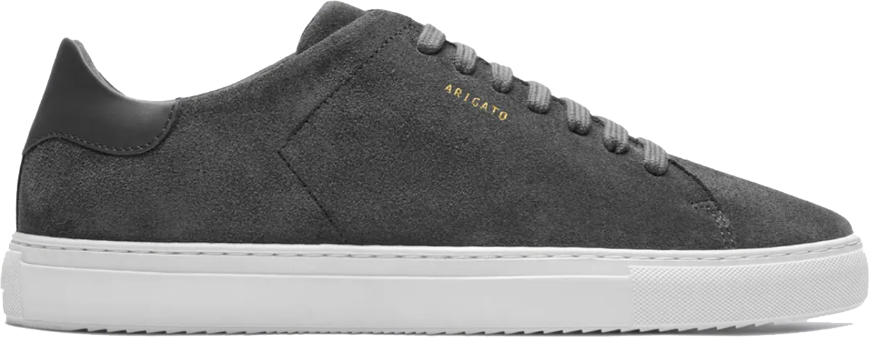 Axel Arigato Clean 90 Suede Dark Grey Grijs