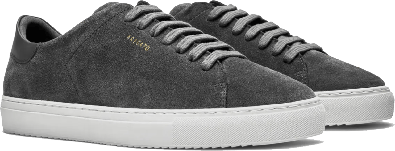 Axel Arigato Clean 90 Suede Dark Grey Grijs