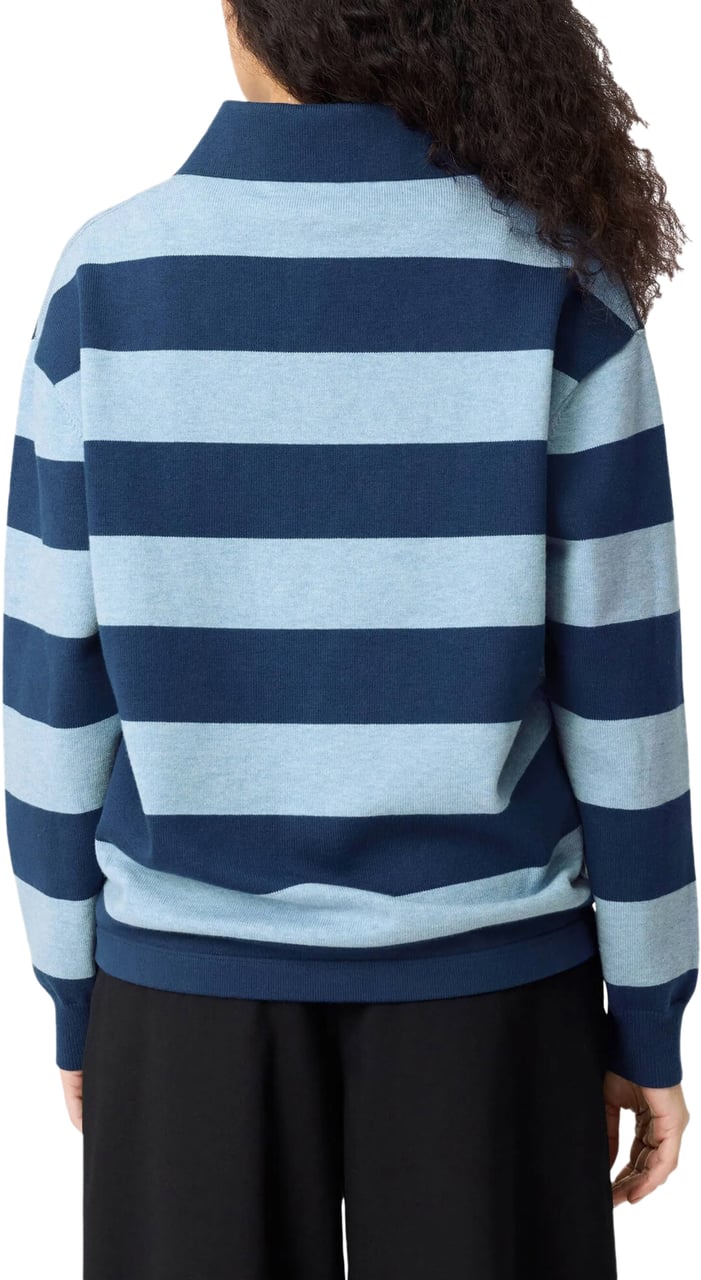Axel Arigato Frey Polo Swearer Navy Blue Blauw
