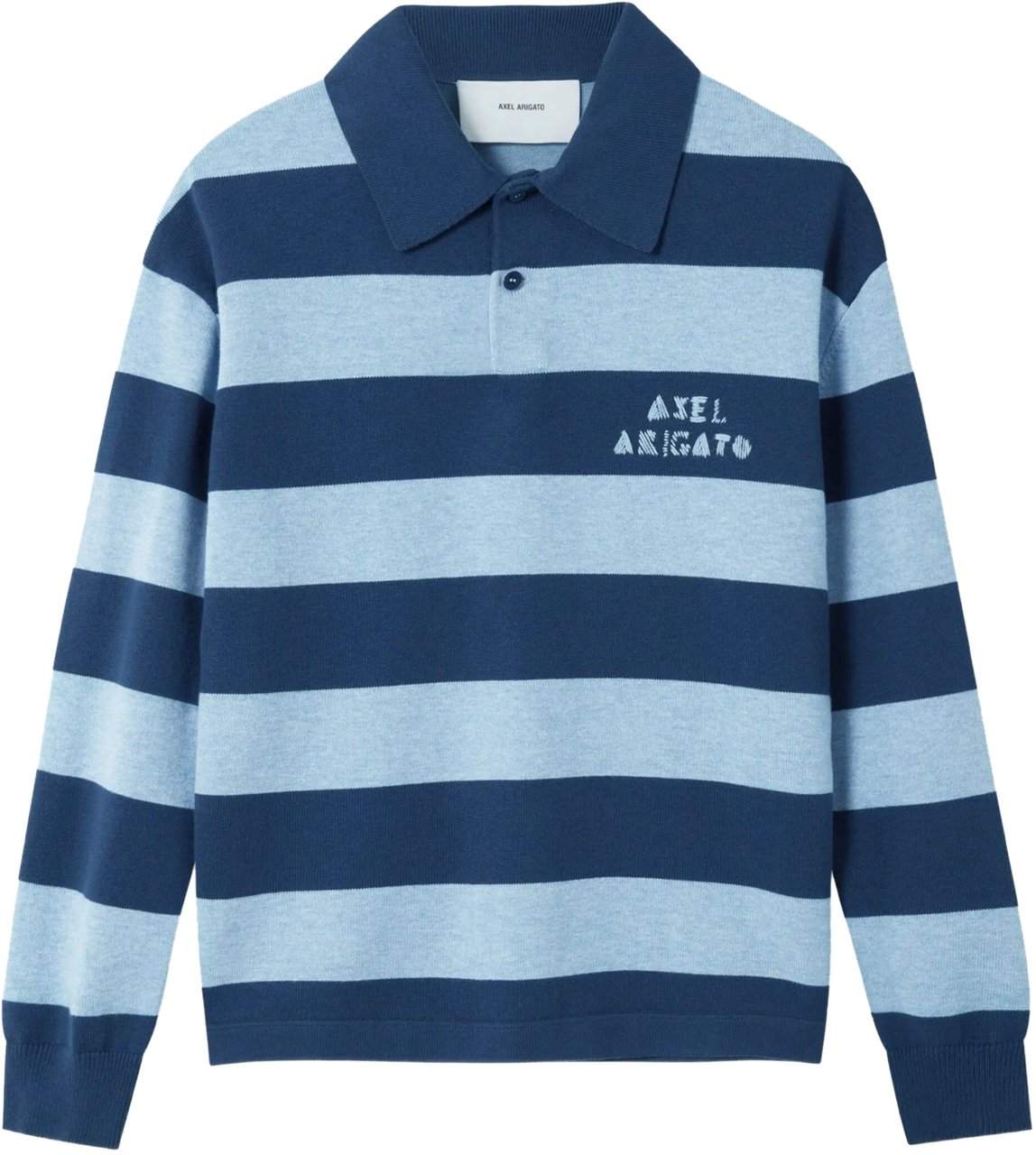Axel Arigato Frey Polo Swearer Navy Blue Blauw