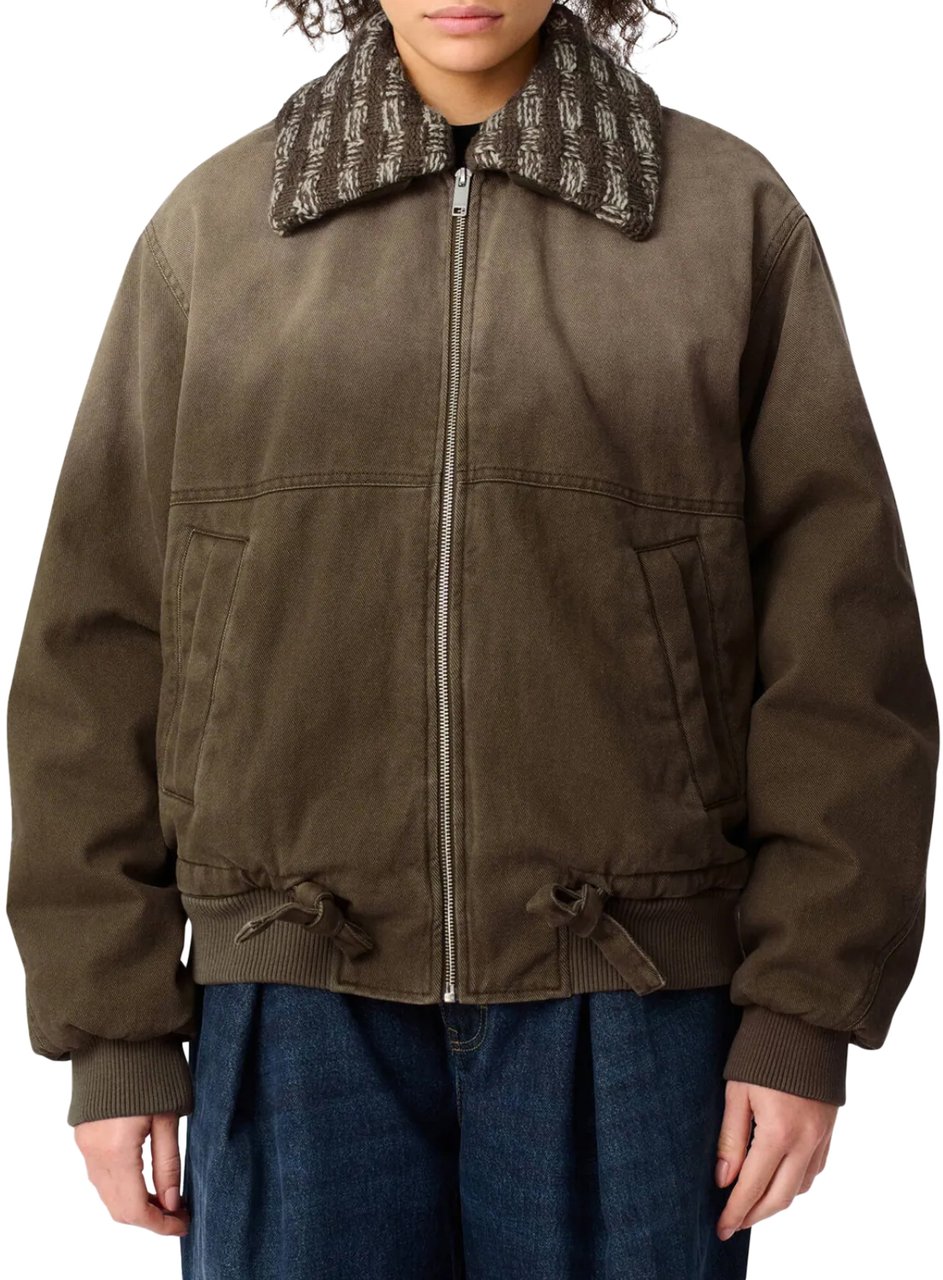 Axel Arigato Axis Denim Jacket Brown Bruin