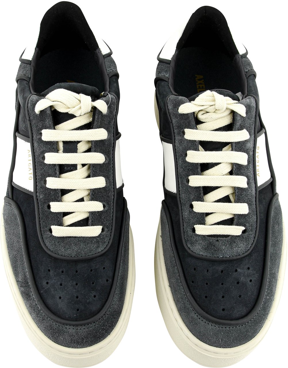 Axel Arigato Orbit Black White Piping Zwart