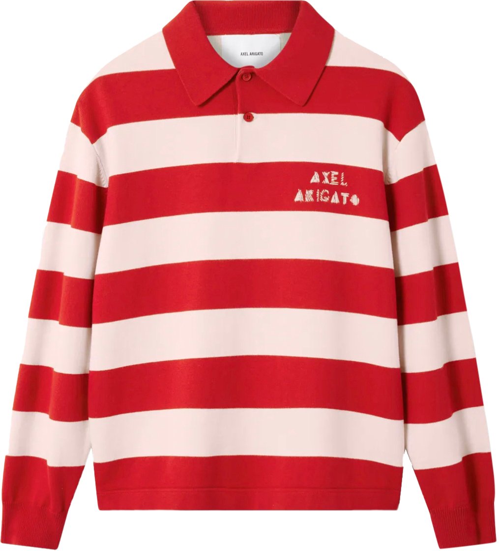 Axel Arigato Frey Polo Swearer Red Light Pink Rood