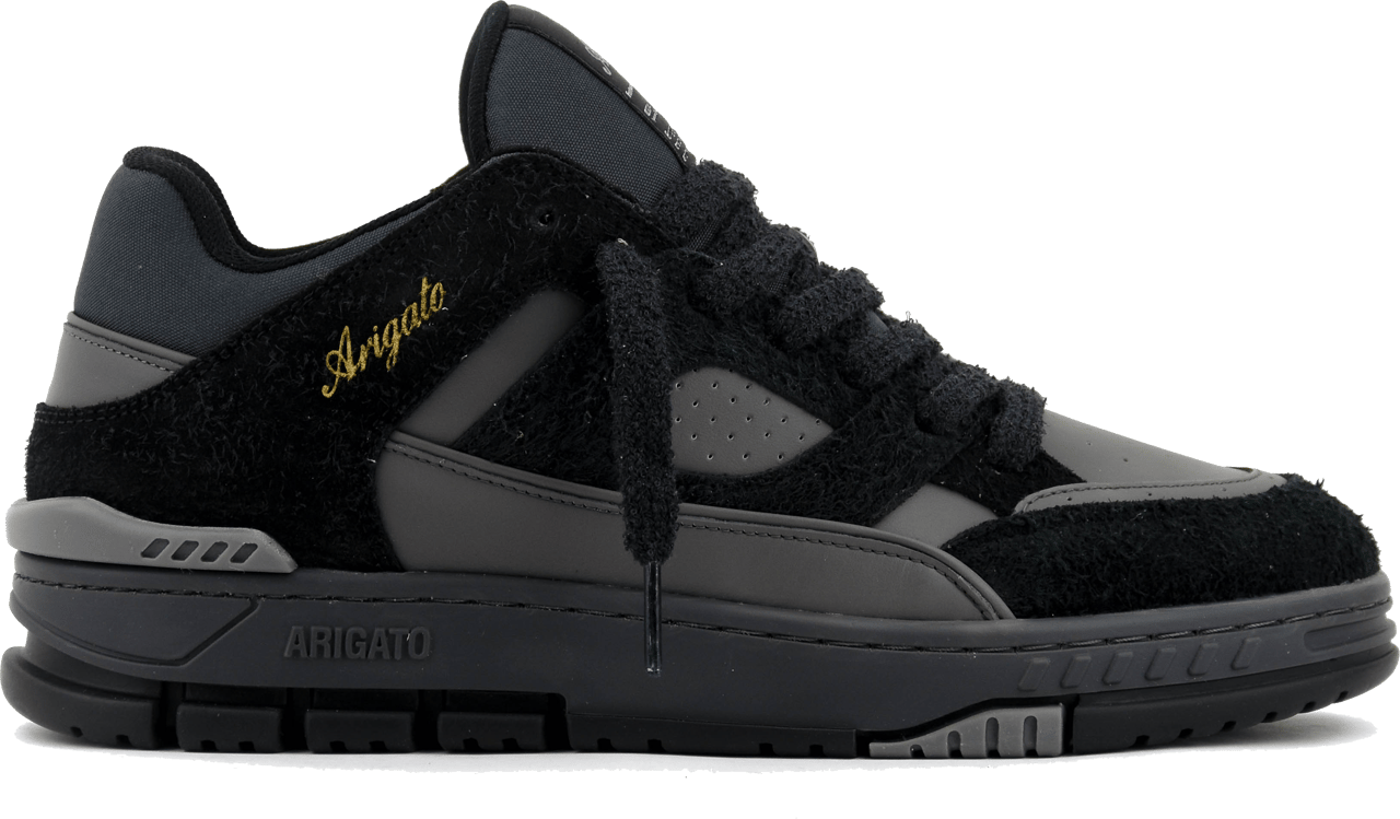 Axel Arigato Area Low Fluffy Black Offblack Zwart