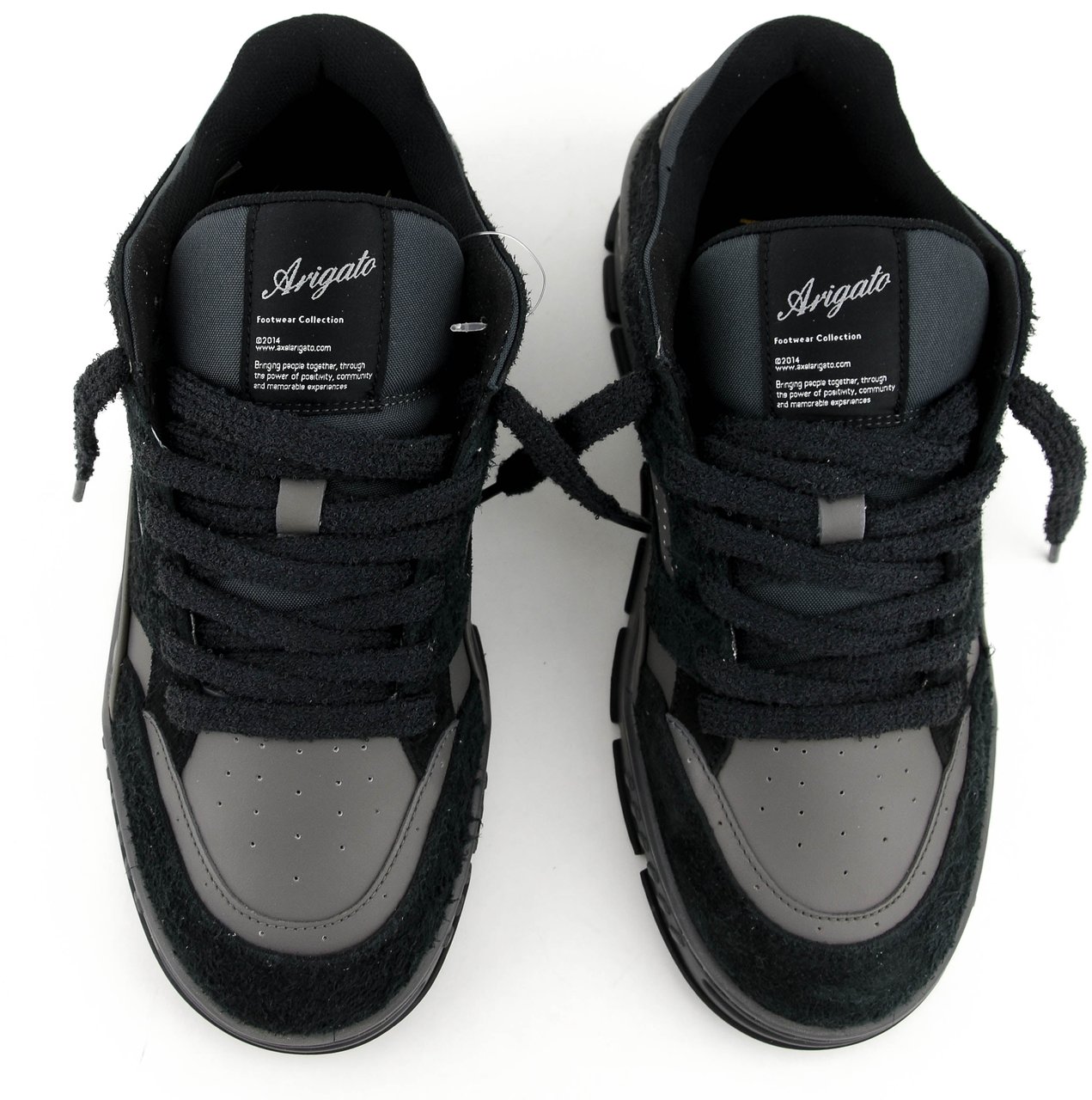 Axel Arigato Area Low Fluffy Black Offblack Zwart