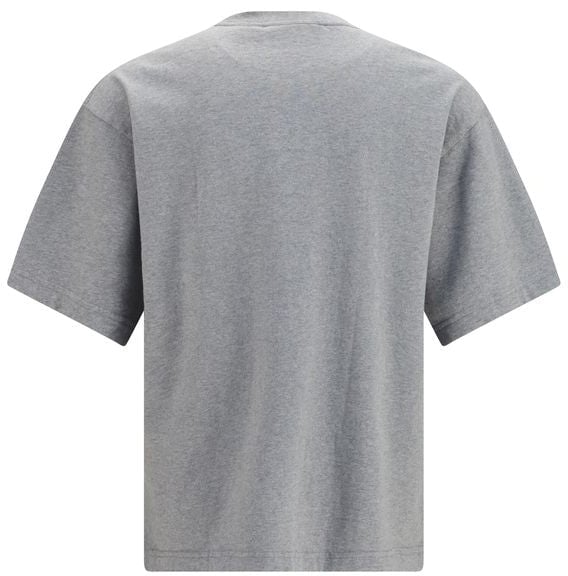 Axel Arigato Gray Cotton T-Shirt Grijs
