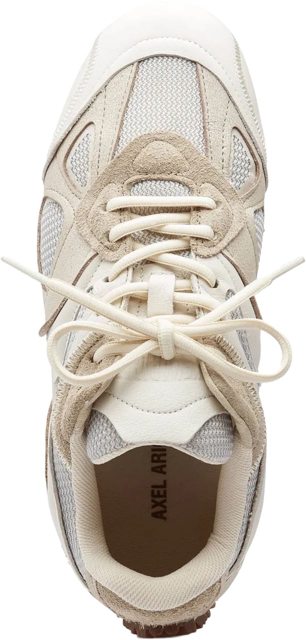 Axel Arigato Slow Runner Off White/Gum Sneakers Grijs