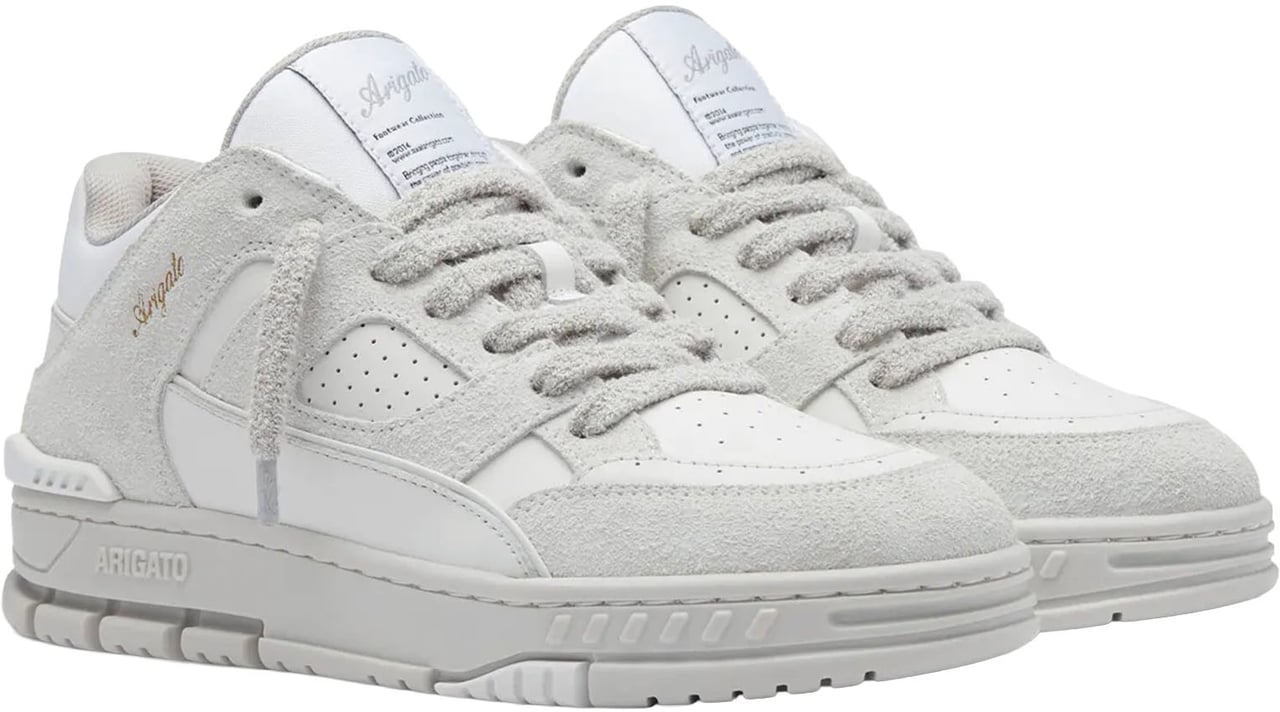 Axel Arigato Area Lo Sneakers Fluffy White/Off White Wit
