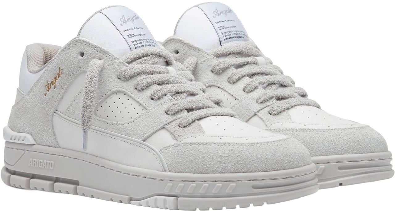 Axel Arigato Panelled Low-Top Sneakers with Perforation Wit