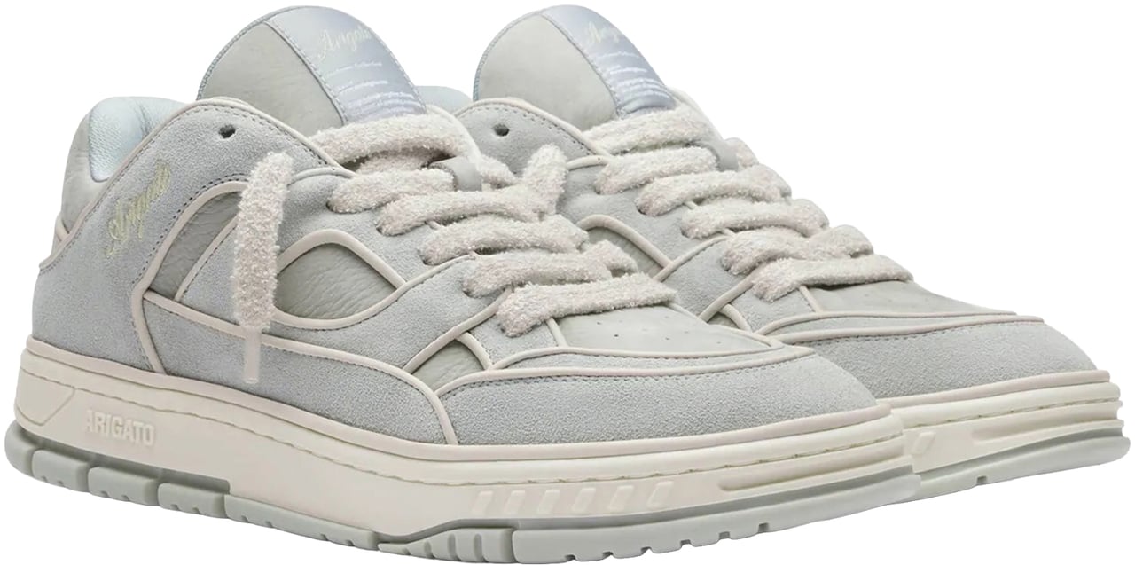 Axel Arigato Handcrafted Nubuck Sneakers with Panelled Upper Grijs