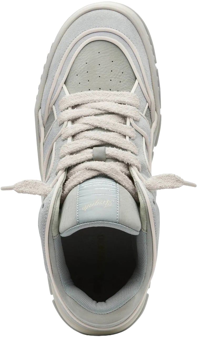 Axel Arigato Handcrafted Nubuck Sneakers with Panelled Upper Grijs