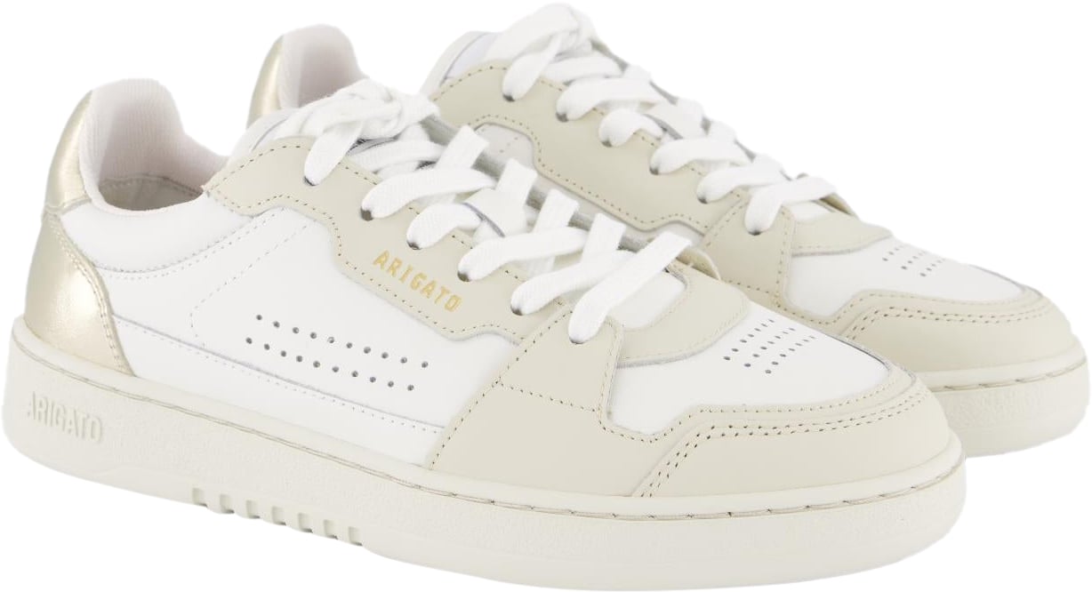 Axel Arigato Dames Dice Lo Sneaker Wit/Goud Wit