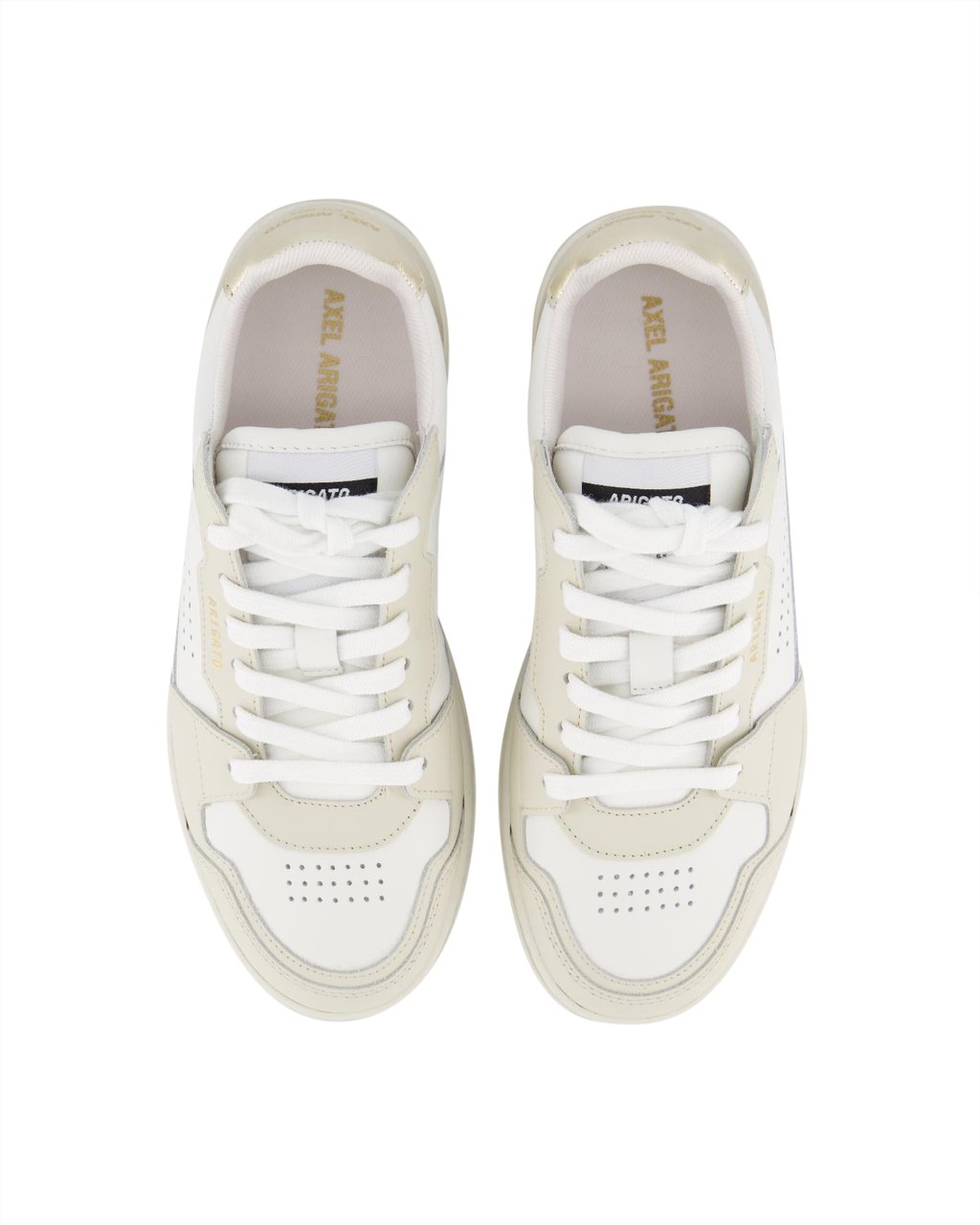Axel Arigato Dames Dice Lo Sneaker Wit/Goud Wit