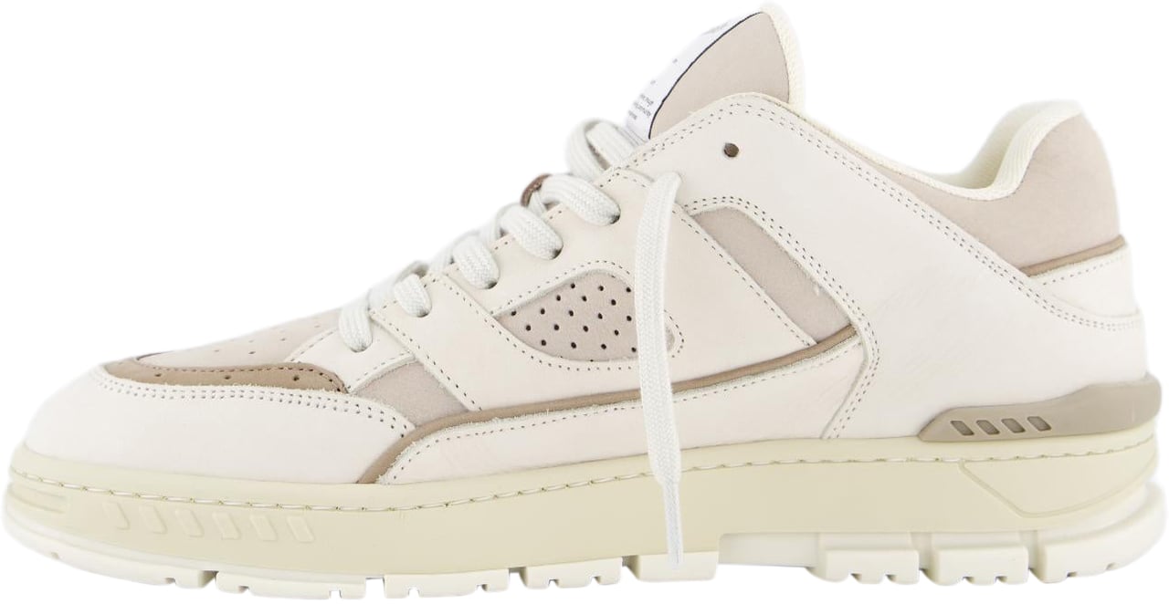 Axel Arigato Heren Area Lo Sneaker Wit/Taupe Wit