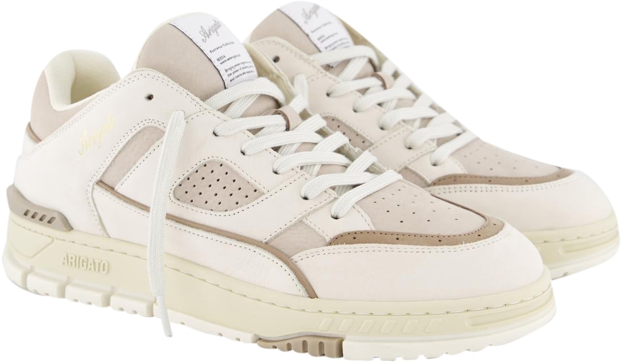 Axel Arigato Heren Area Lo Sneaker Wit/Taupe Wit