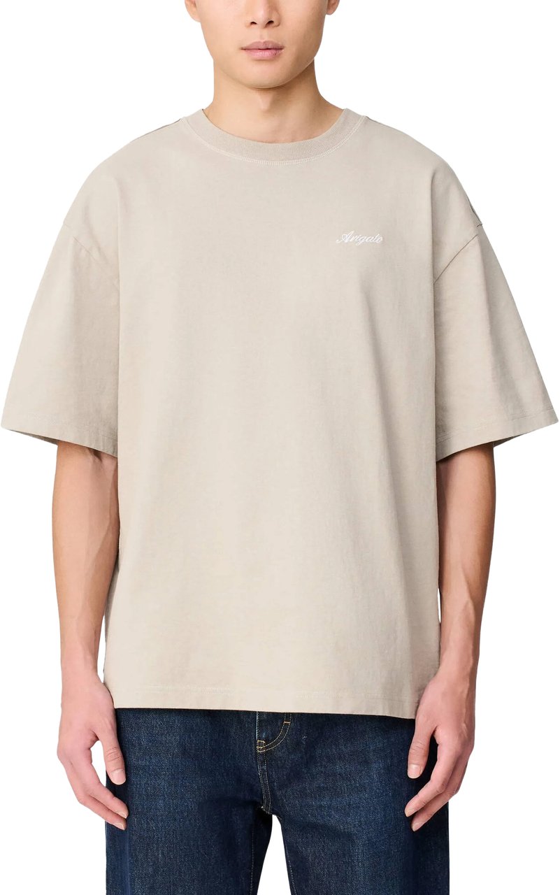 Axel Arigato T-Shirts And Polos Stone Grijs