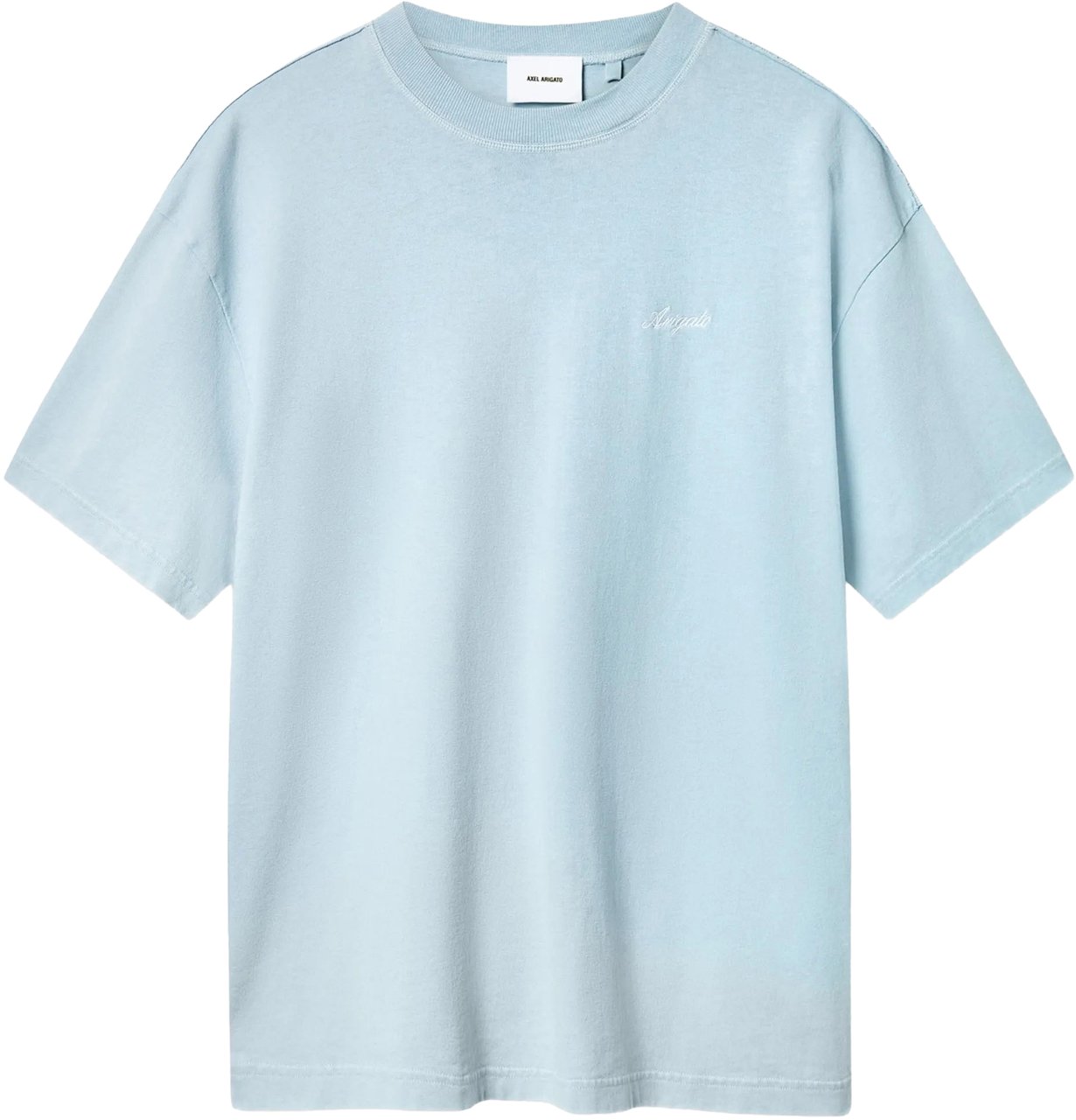 Axel Arigato T-Shirts And Polos Powder Blue Blauw