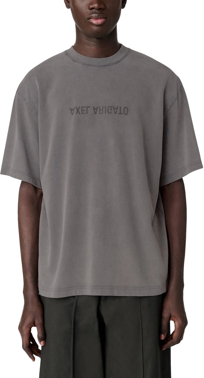 Axel Arigato T-Shirts And Polos Steel Grey Grijs