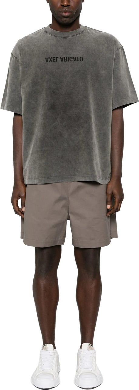 Axel Arigato T-Shirts And Polos Black Donkergrijs
