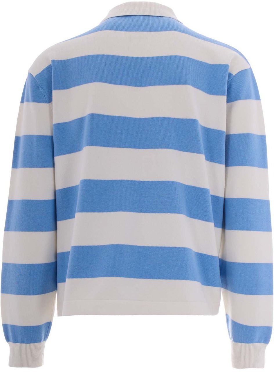 Axel Arigato T-Shirts And Polos White Light Blue Blauw