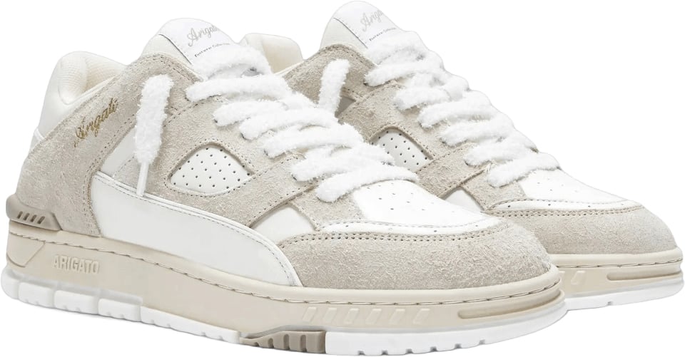 Axel Arigato AREA LO FLUFFY SNEAKERS Beige