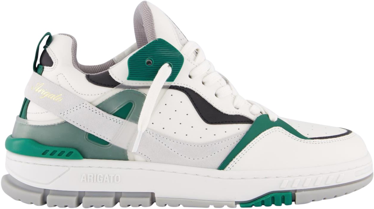 Axel Arigato Heren Astro Sneaker Wit/Groen Wit