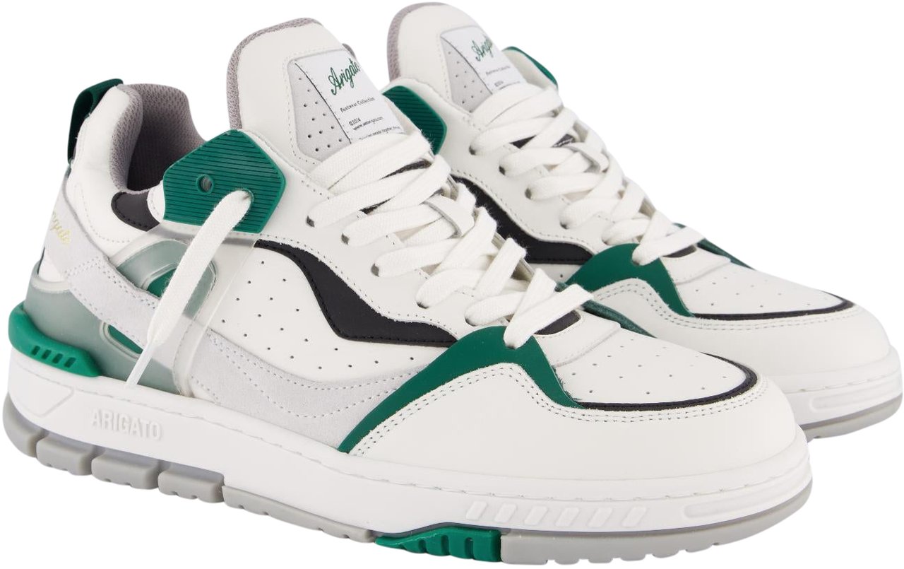 Axel Arigato Heren Astro Sneaker Wit/Groen Wit