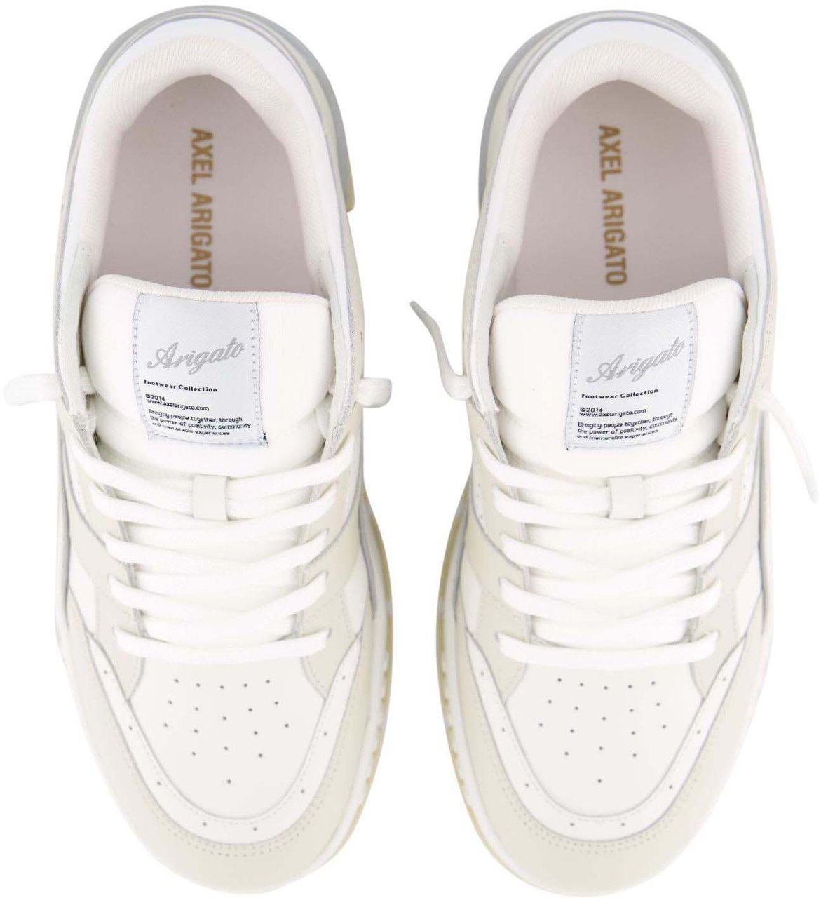 Axel Arigato Heren Area Lo Sneaker Wit Wit